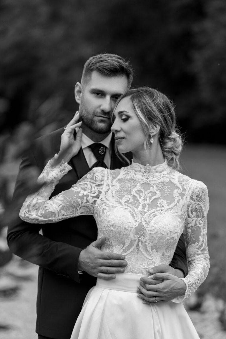 ritratto sposi in location elegante a treviso